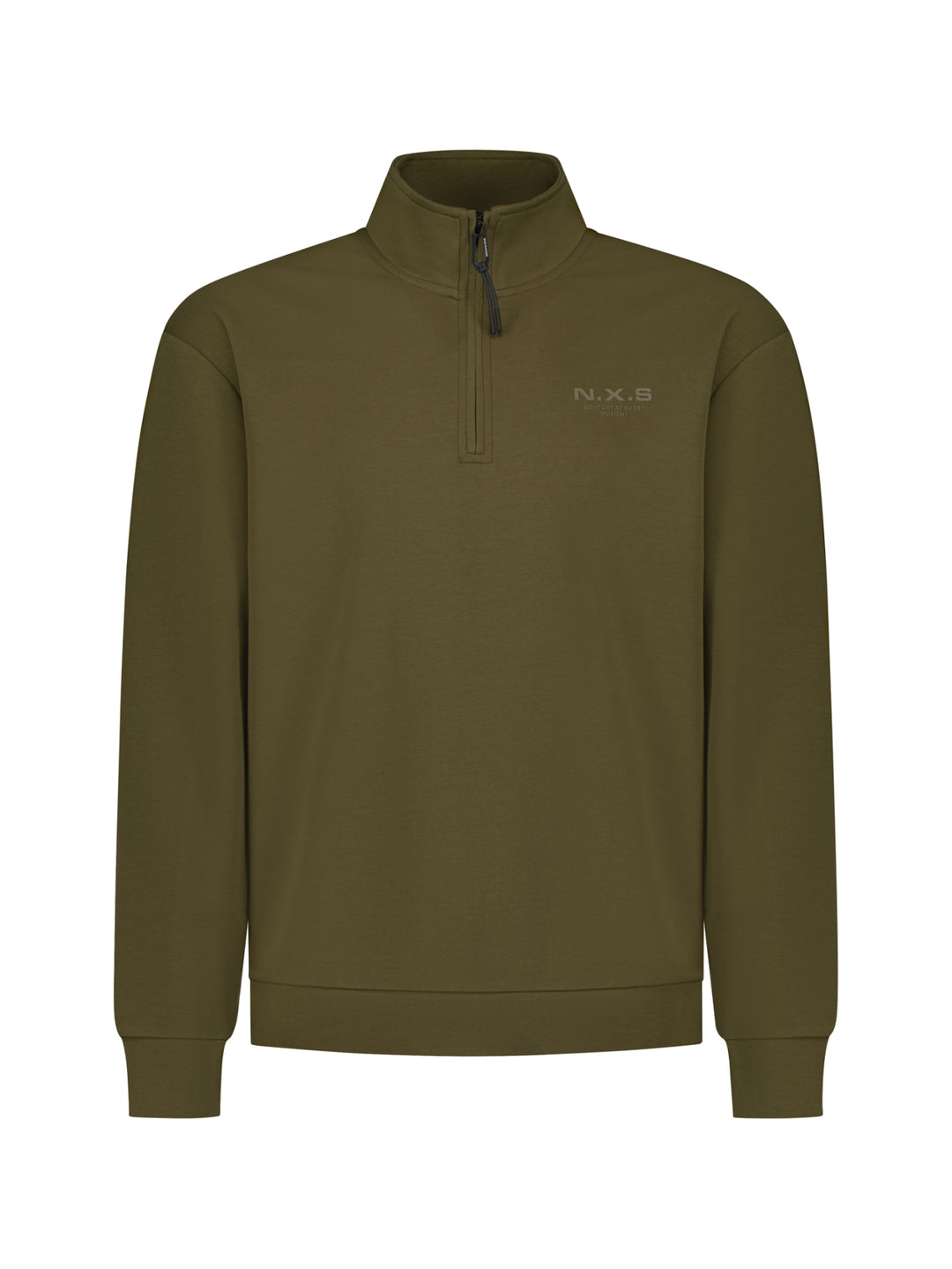 No Excess - Heren Sweater - 33100804 - 152 Moss