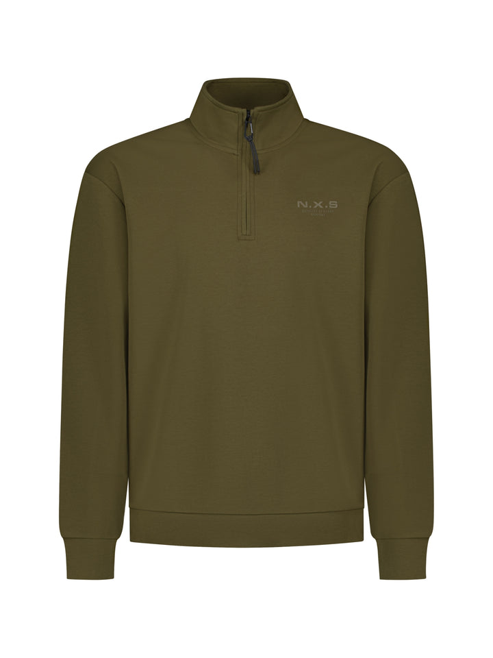 No Excess - Heren Sweater - 33100804 - 152 Moss