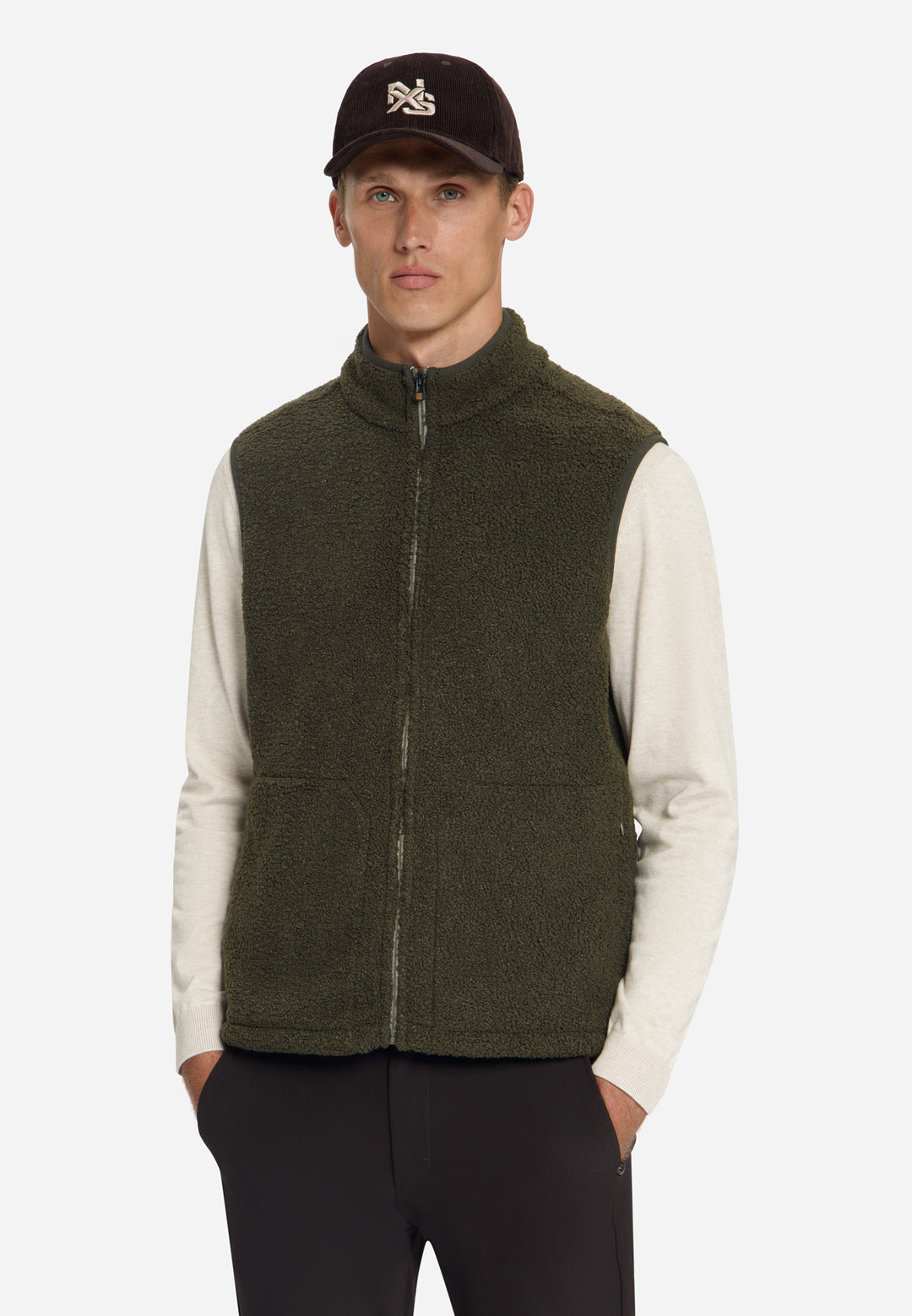 No Excess - Heren Vest - 33100917 - 152 Moss