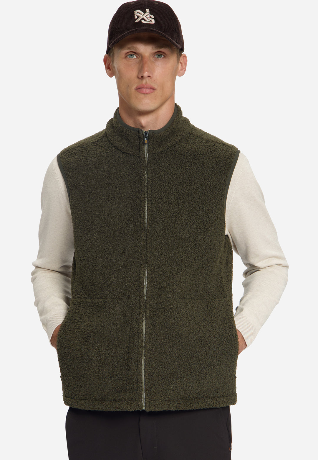 No Excess - Heren Vest - 33100917 - 152 Moss