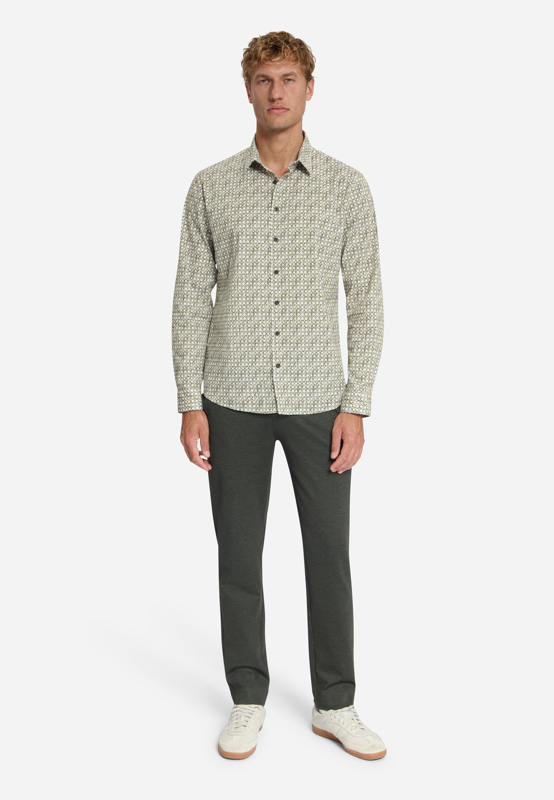 No Excess - Heren Overhemd - 33430869 - 152 Moss