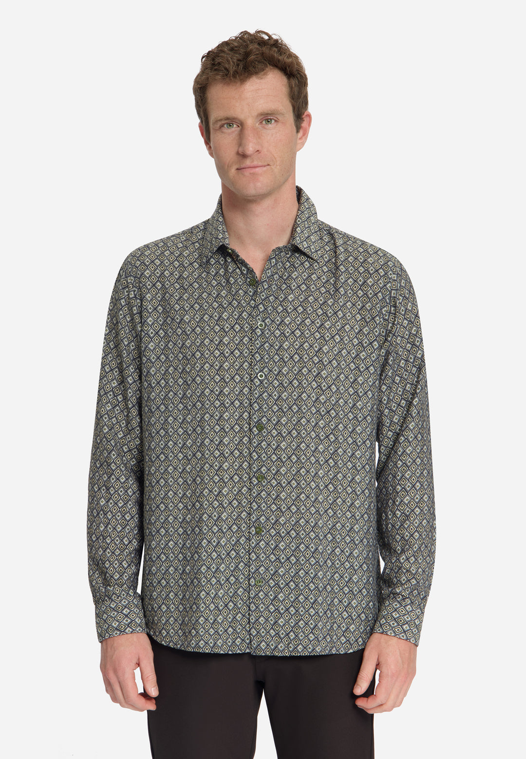 No Excess - Heren Overhemd - 33450951 - 152 Moss