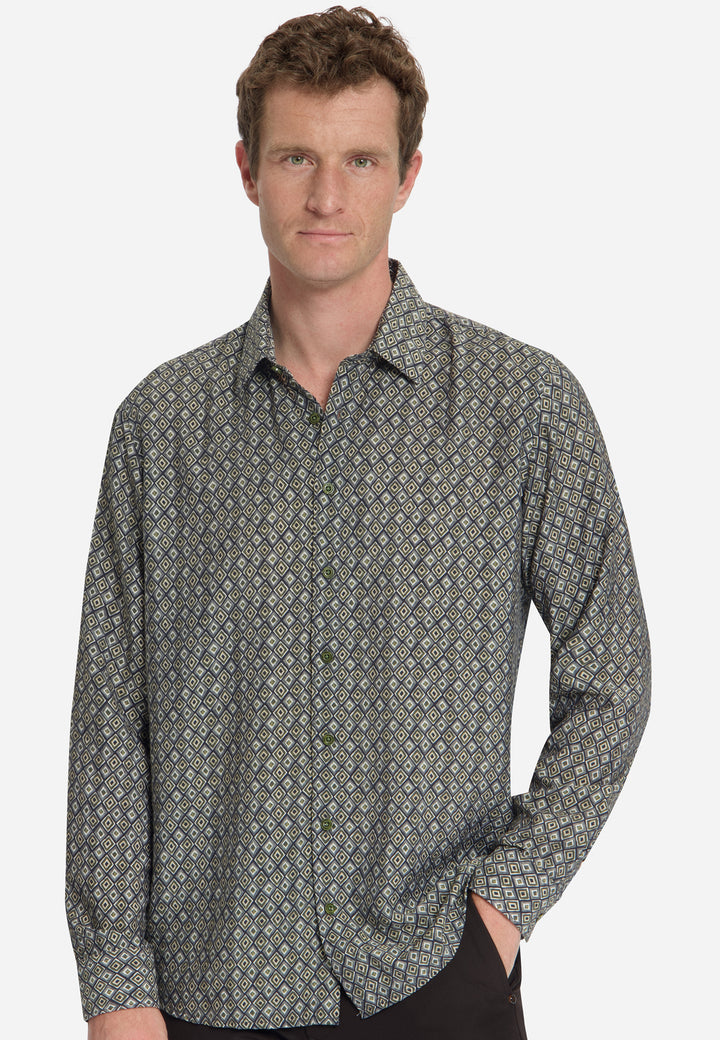 No Excess - Heren Overhemd - 33450951 - 152 Moss