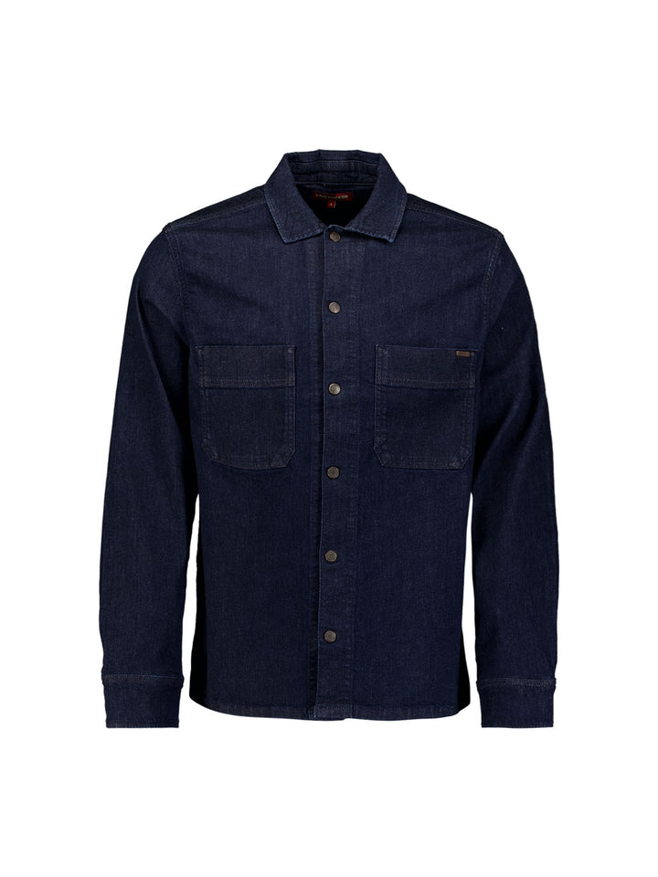 No Excess - Heren Overshirt - 33590845 - 228 Rinse Denim