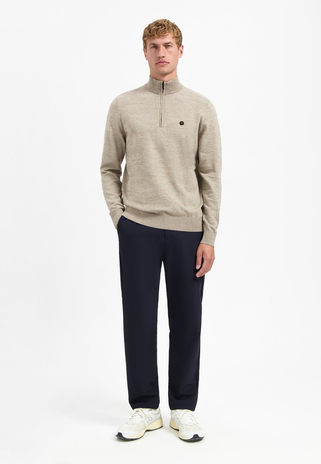 No Excess - Heren Trui - N2185 - 015 Sand