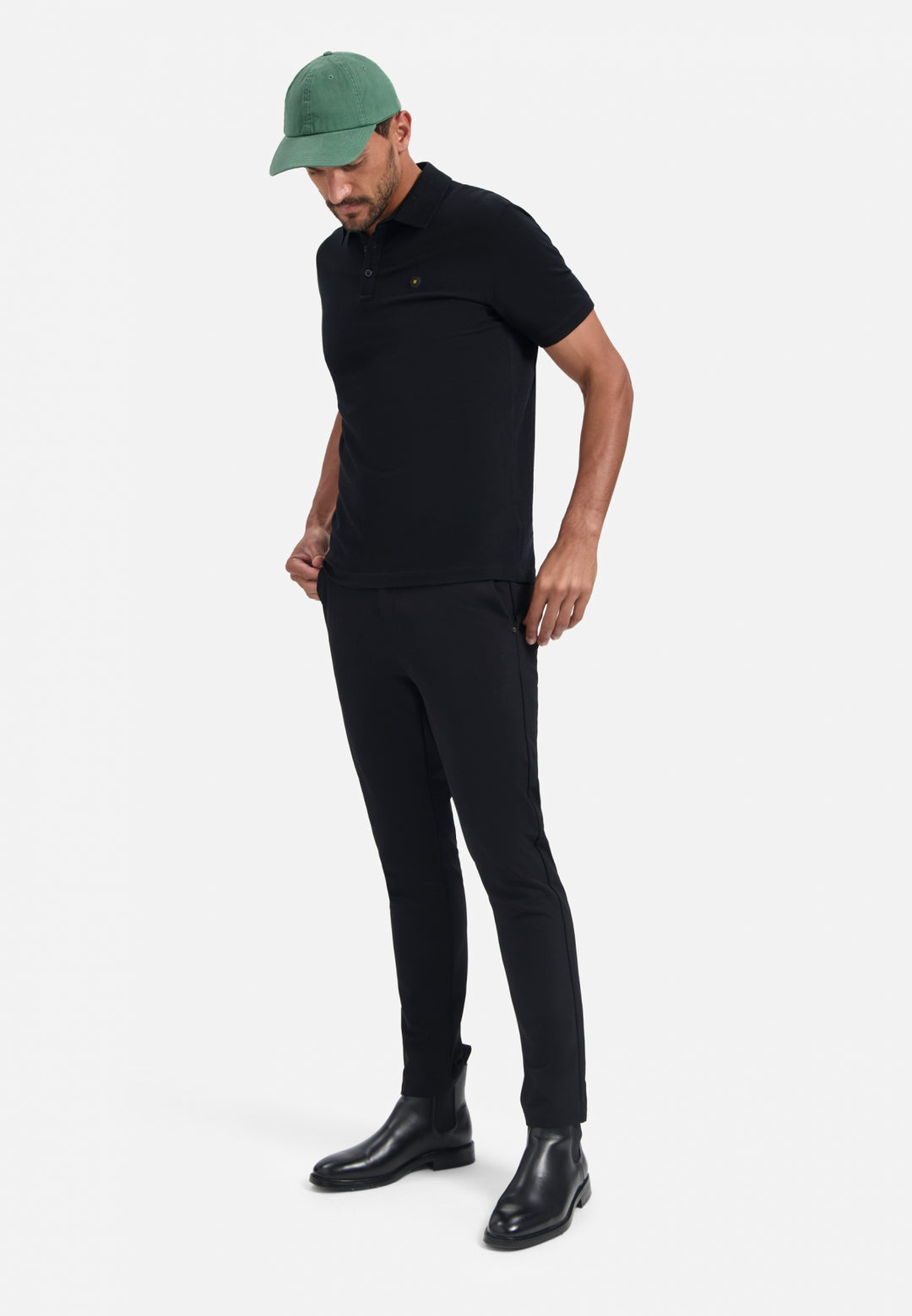 No Excess - Heren Polo - N3801 - 020 Black