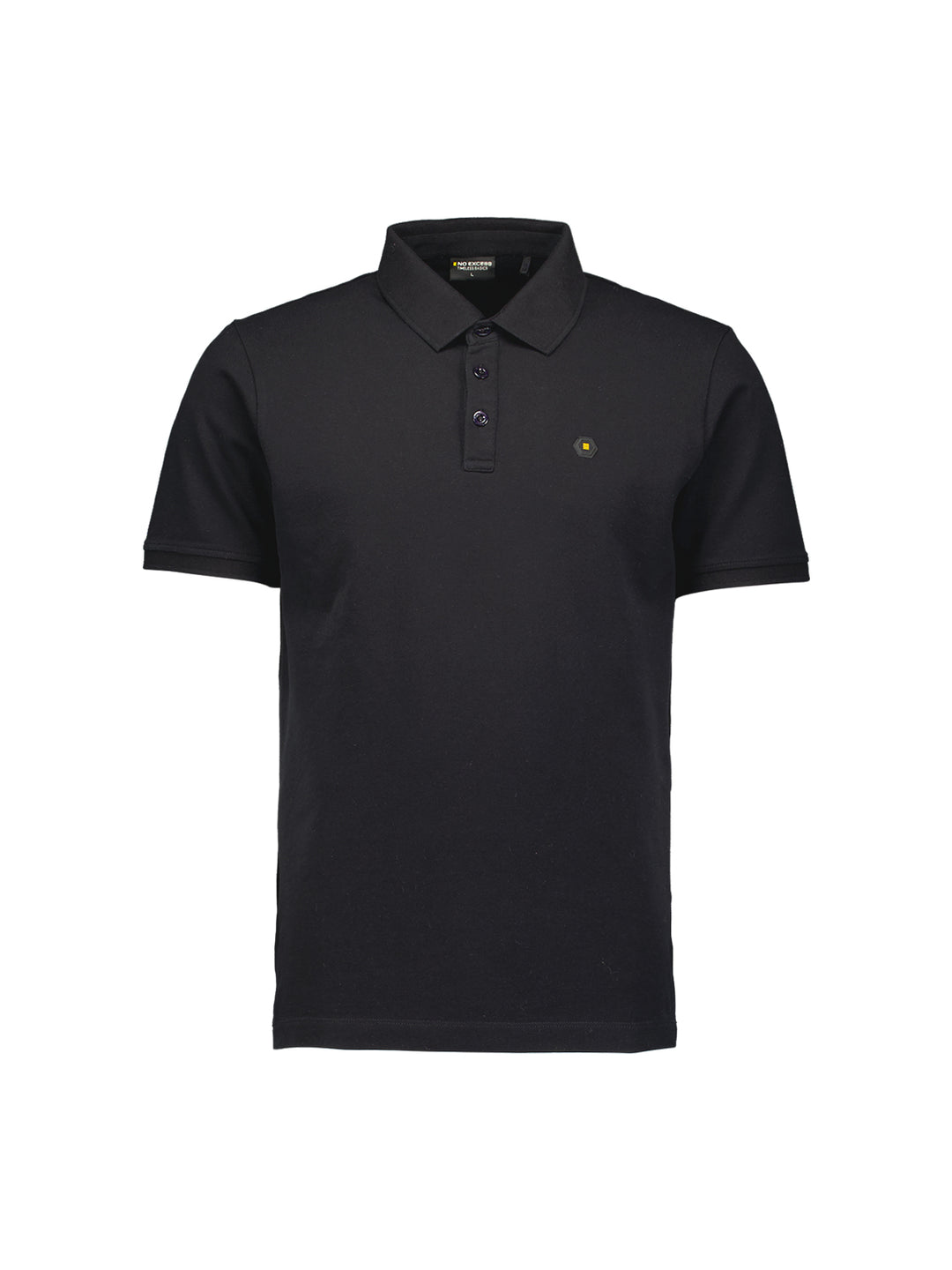 No Excess - Heren Polo - N3801 - 020 Black