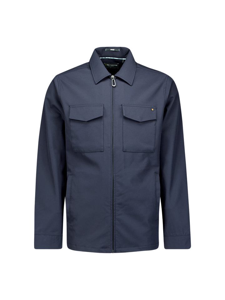 No Excess - Heren Sedoc Overshirt - N5104 - 078 Night