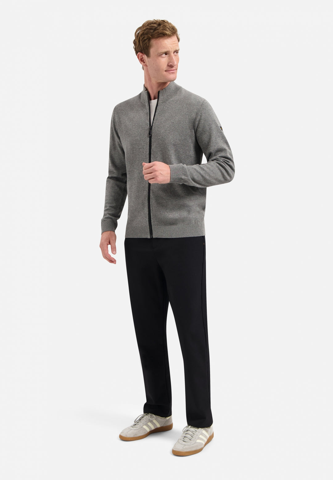 No Excess - Heren Vest - N2154 - 102 Grey Melange