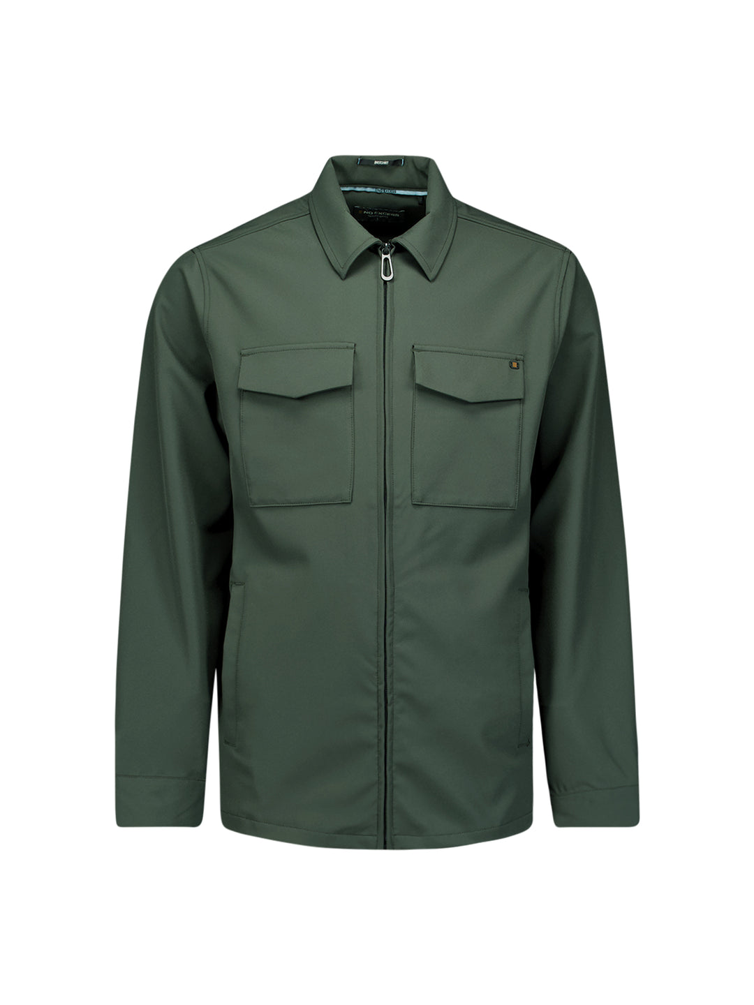 No Excess - Heren Sedoc Overshirt - N5104 - 124 Dark Steel