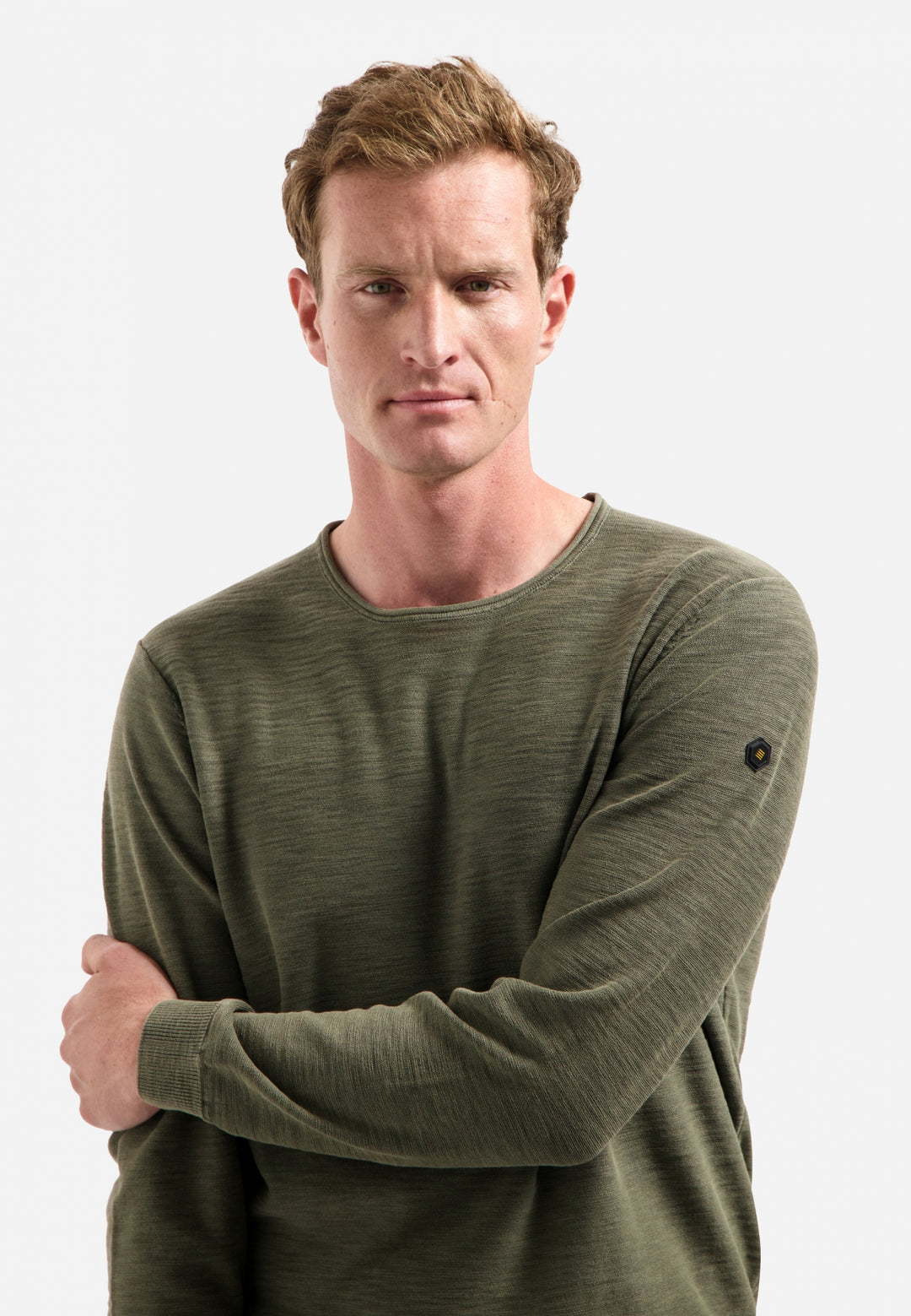 No Excess - Heren Trui - N2101 - 186 Dark Moss