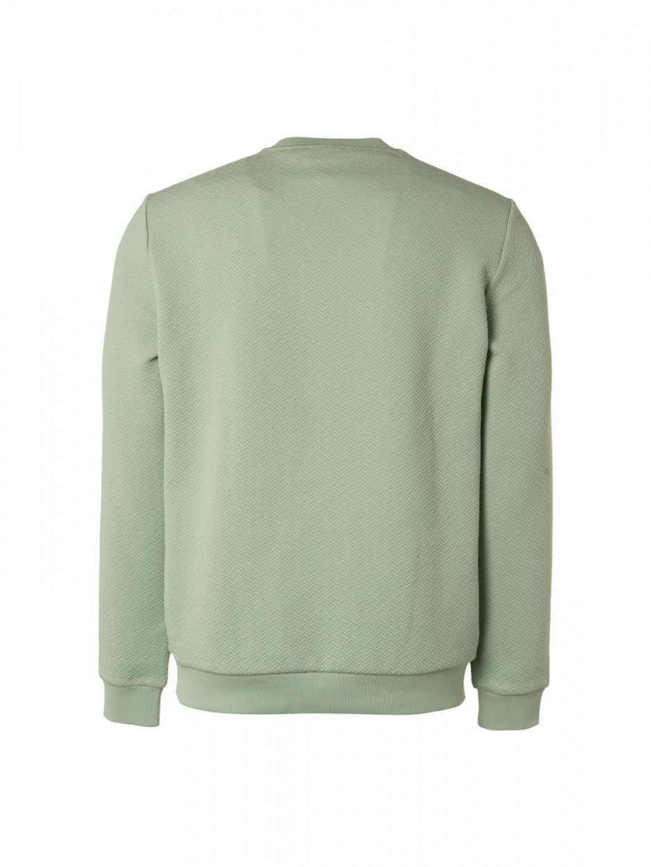 No Excess - Heren Sweater - 22101102 - 125 Light Seagreen