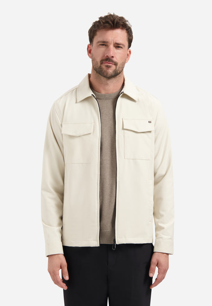 No Excess - Heren Overshirt Sedoc - 30511104 - 014 Stone