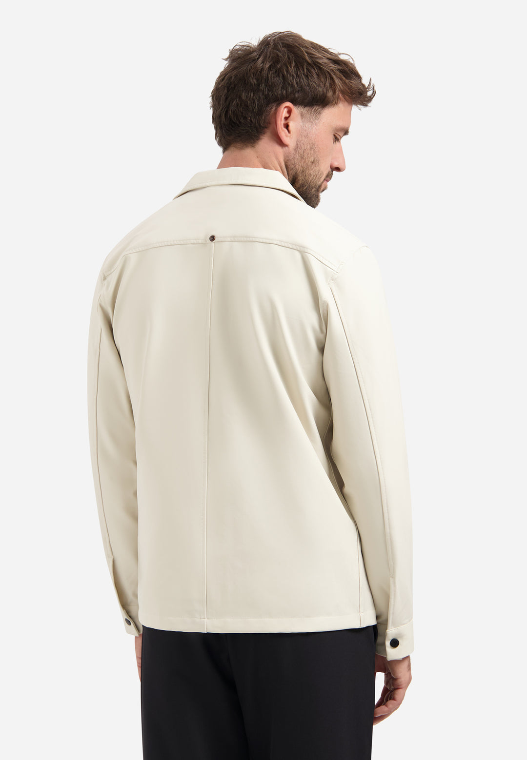No Excess - Heren Overshirt Sedoc - 30511104 - 014 Stone