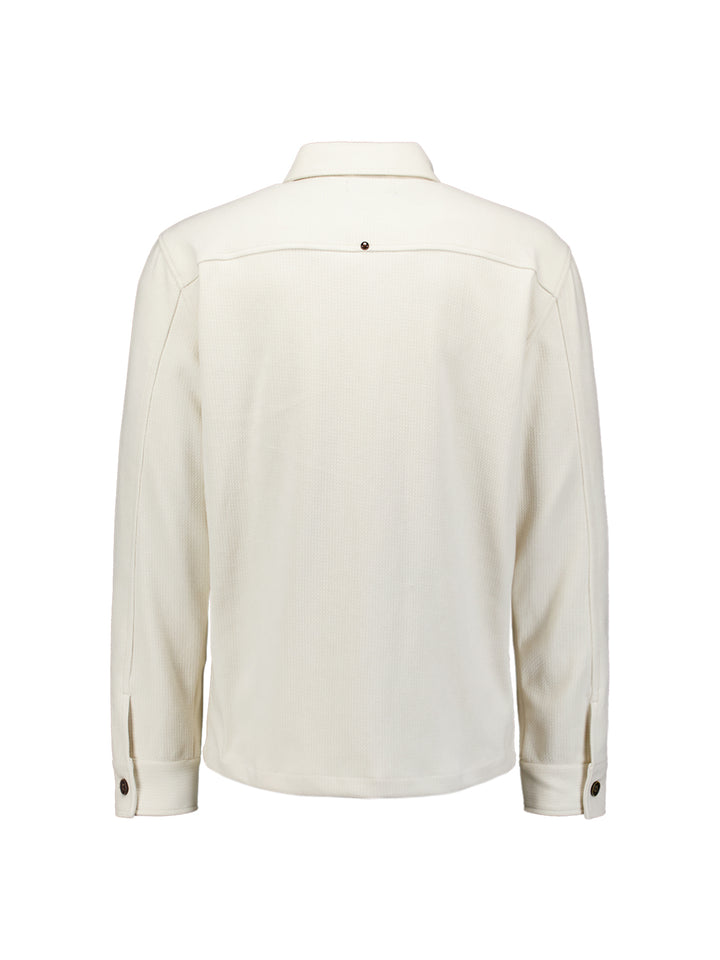 No Excess - Heren Overshirt - 30511106 - 017 Chalk