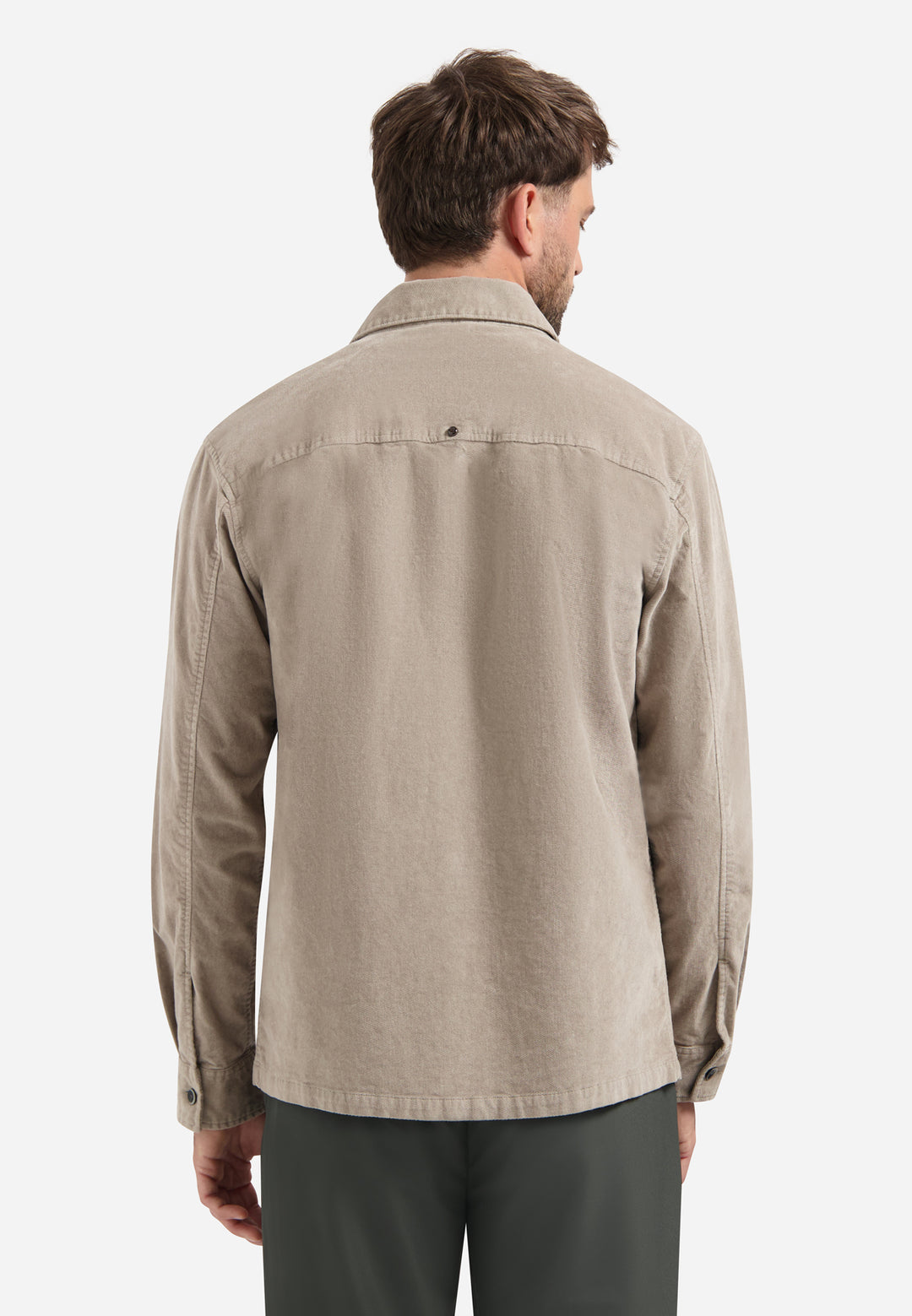 No Excess - Heren Overshirt - 30531142 - 018 Clay