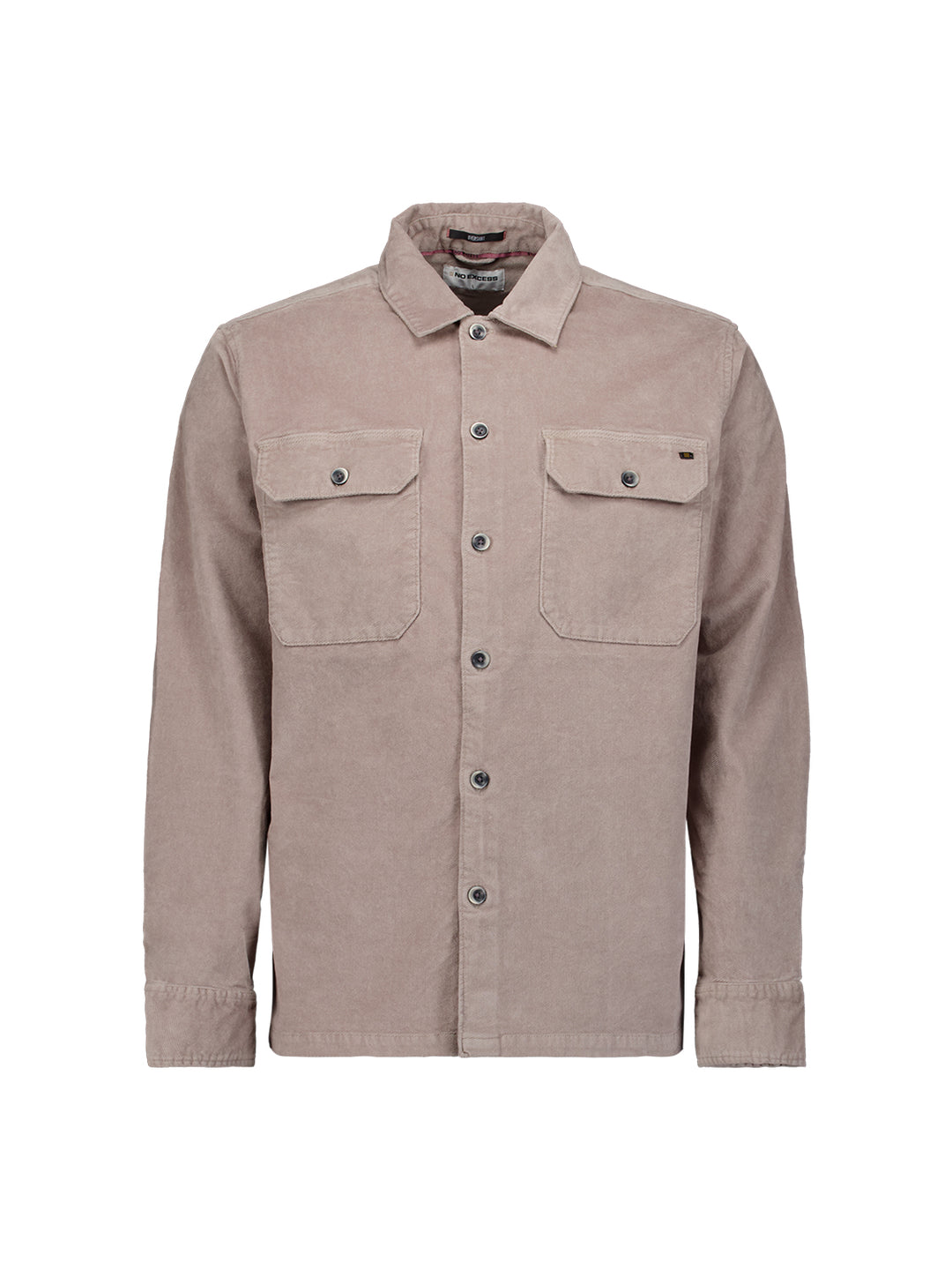 No Excess - Heren Overshirt - 30531142 - 018 Clay
