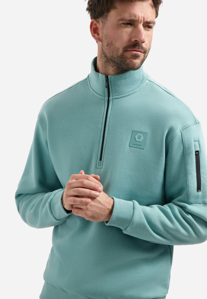 No Excess - Heren Sweater - 30131151 - 039 Seablue