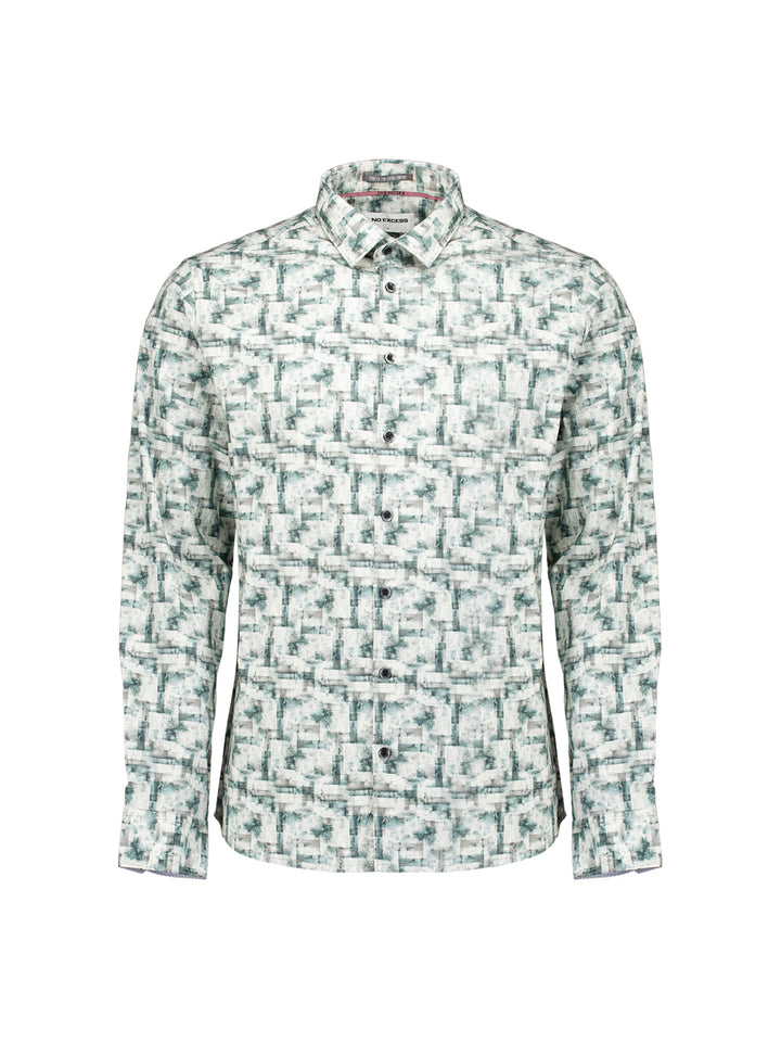 No Excess - Heren Overhemd - 30401138 - 039 Seablue