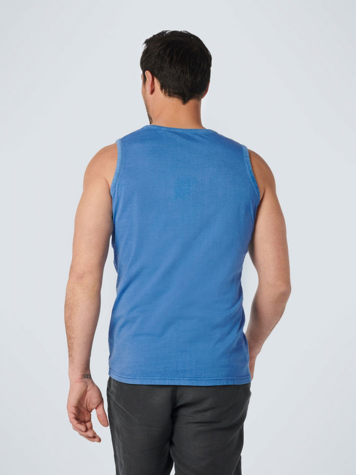 No Excess - Heren Singlet - 20340417 - 137 Washed Blue