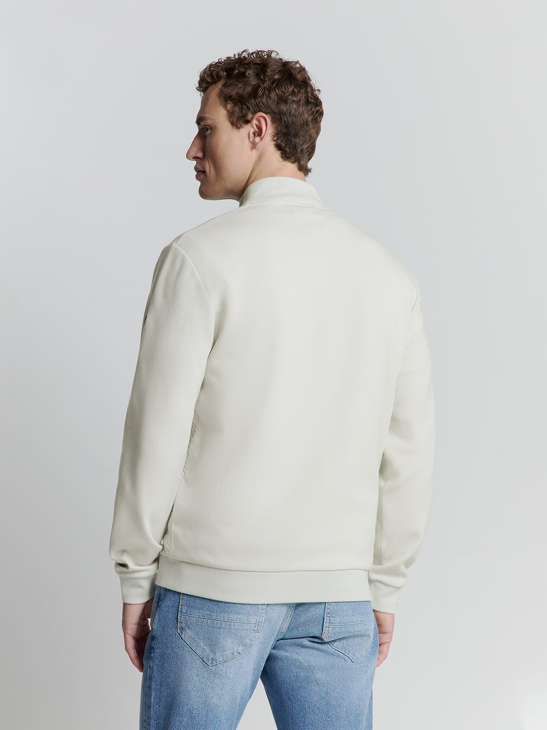 No Excess - Heren Vest - 27100118 - 017 Chalk