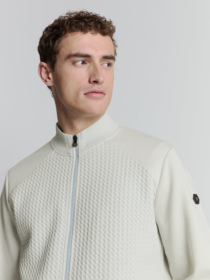No Excess - Heren Vest - 27100118 - 017 Chalk