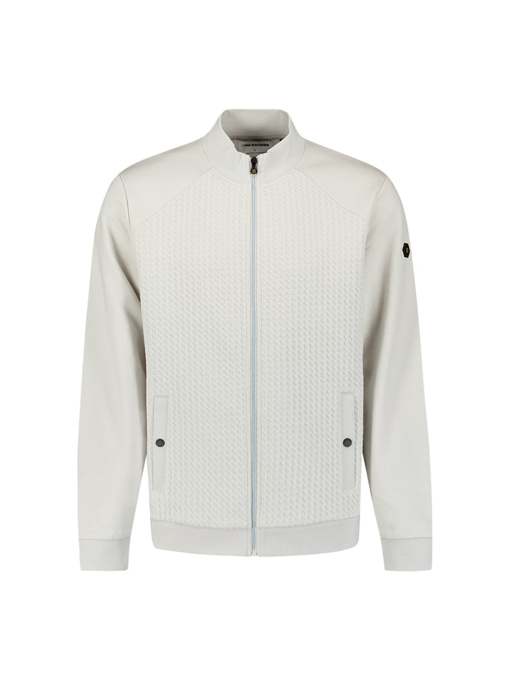 No Excess - Heren Vest - 27100118 - 017 Chalk