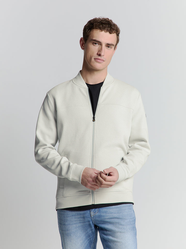 No Excess - Heren Vest - 27100119 - 017 Chalk