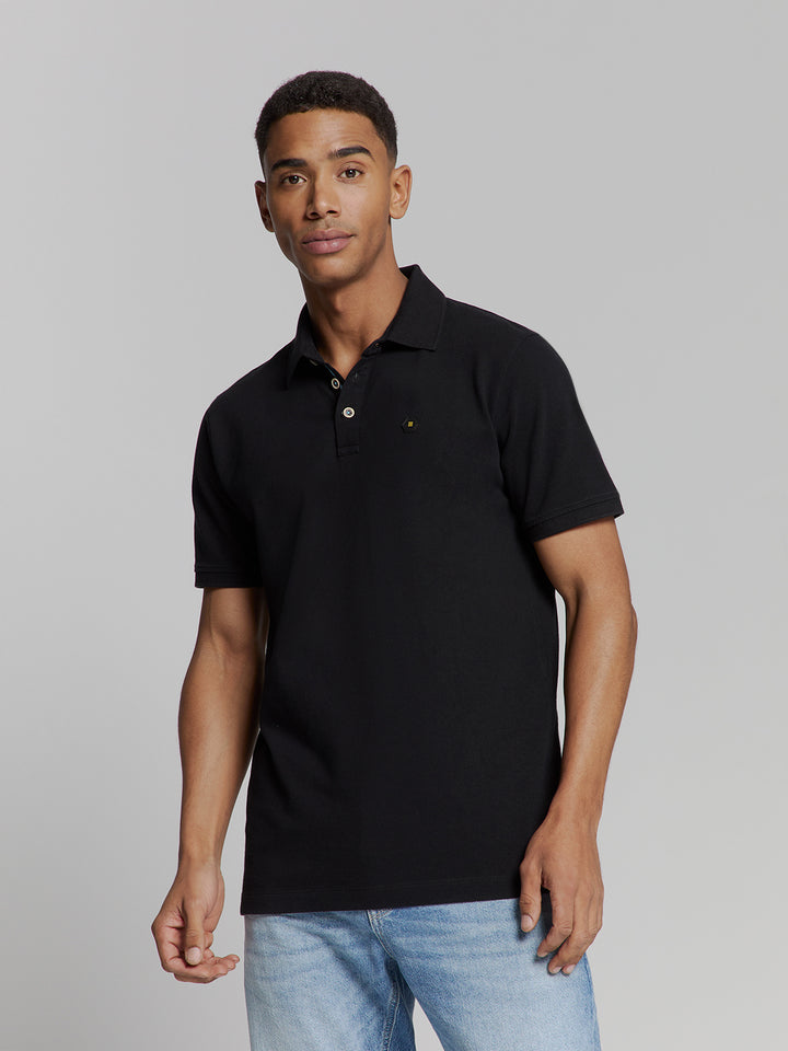 No Excess - Heren Polo - 27380201SN - 020 Black