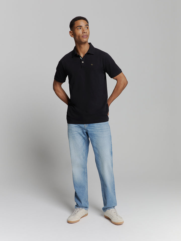 No Excess - Heren Polo - 27380201SN - 020 Black
