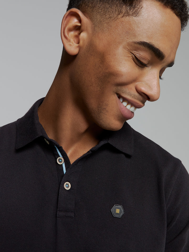 No Excess - Heren Polo - 27380201SN - 020 Black