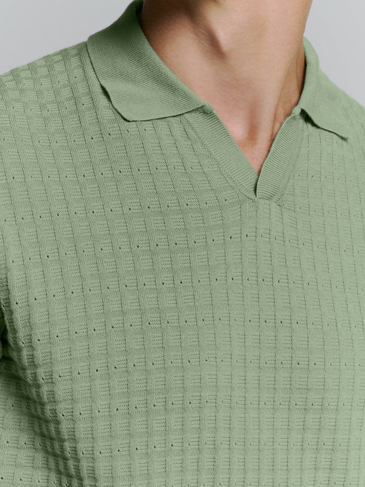 No Excess - Heren Polo - 27230363 - 050 Green