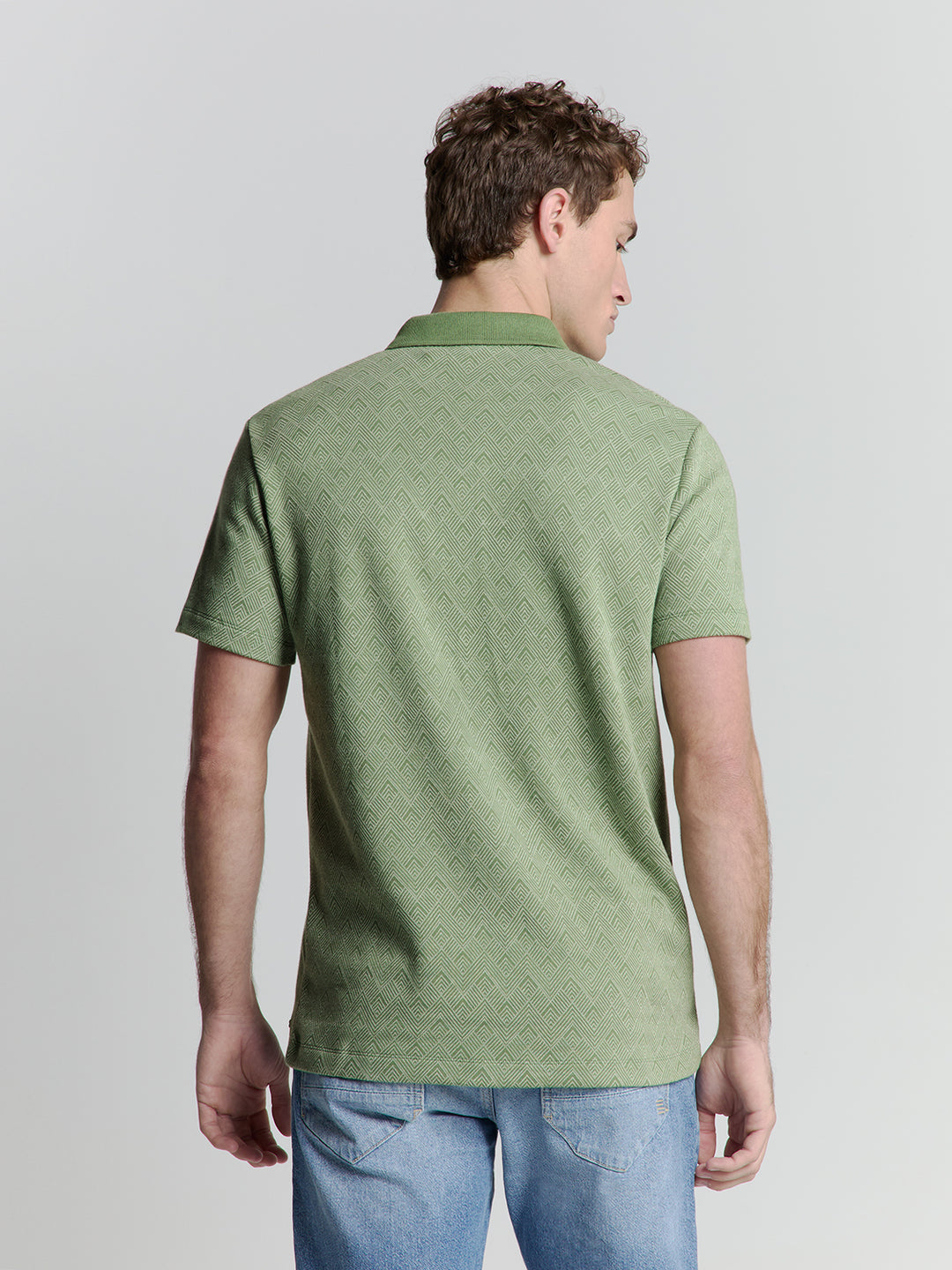 No Excess - Heren Polo - 27380353 - 050 Green