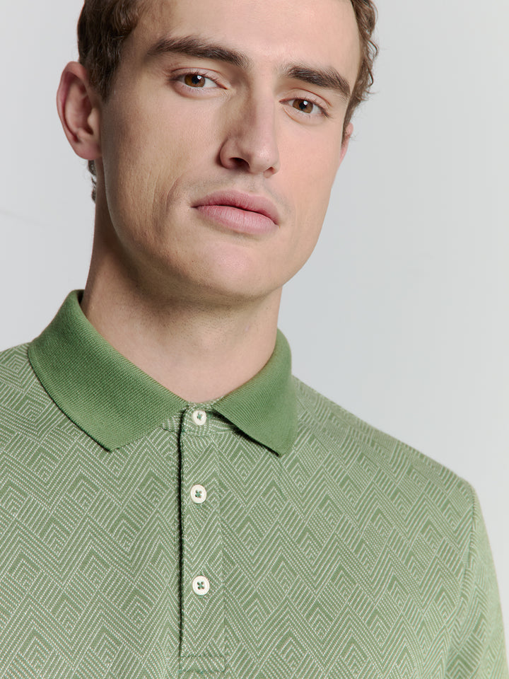 No Excess - Heren Polo - 27380353 - 050 Green