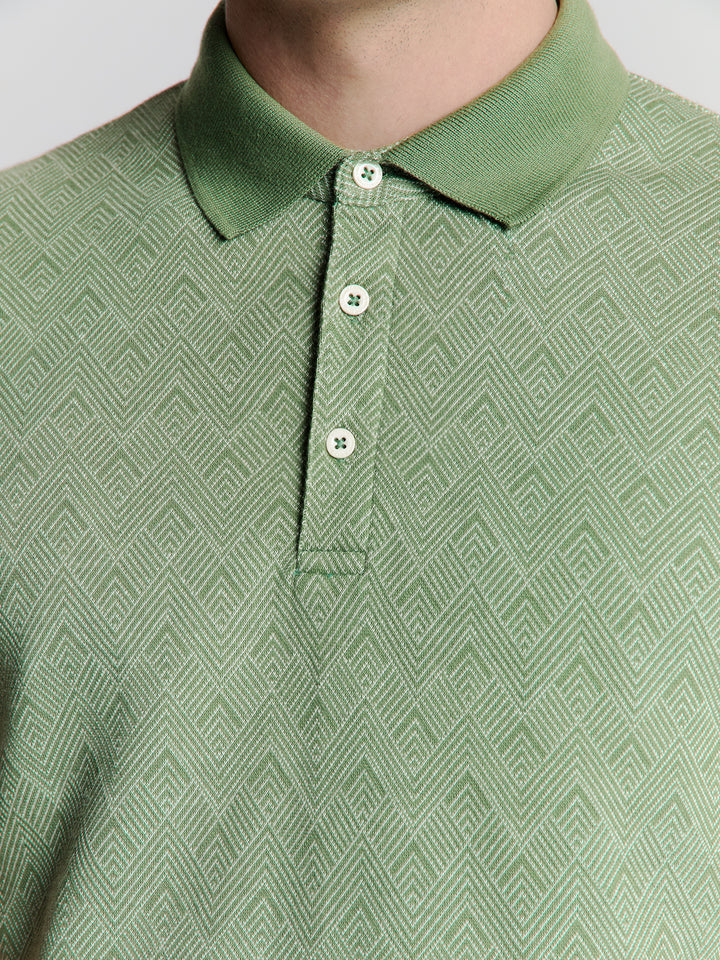 No Excess - Heren Polo - 27380353 - 050 Green