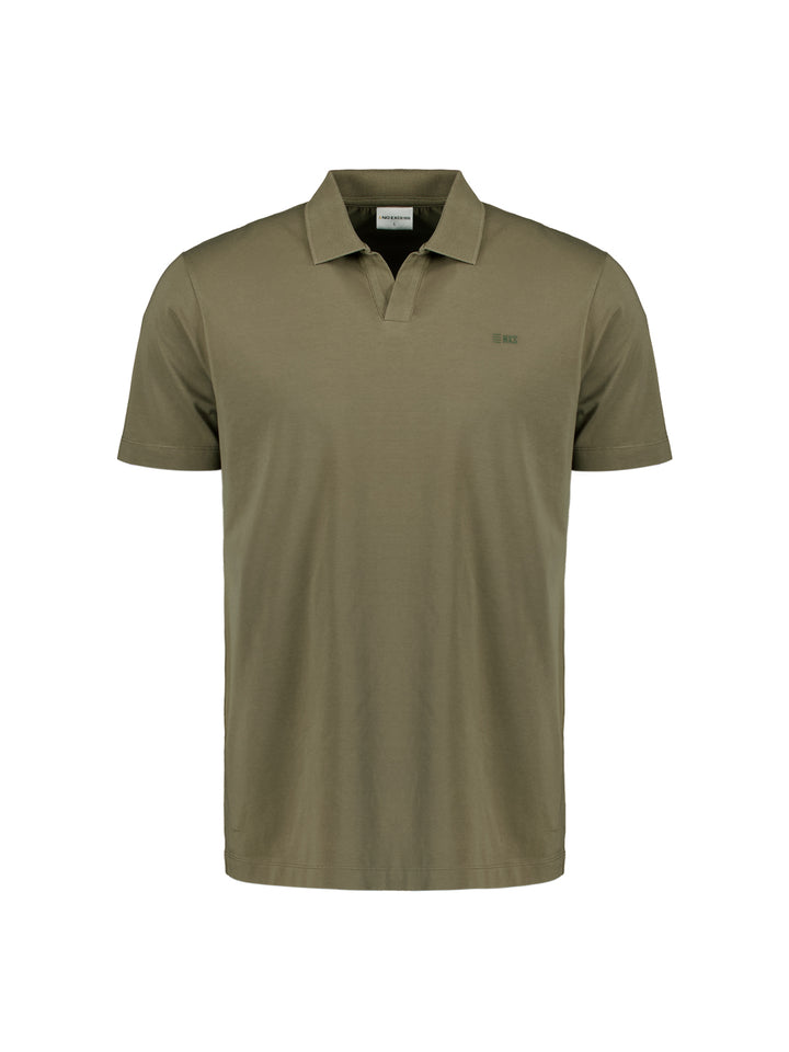 No Excess - Heren Polo - 27380305SN - 186 Dark Moss