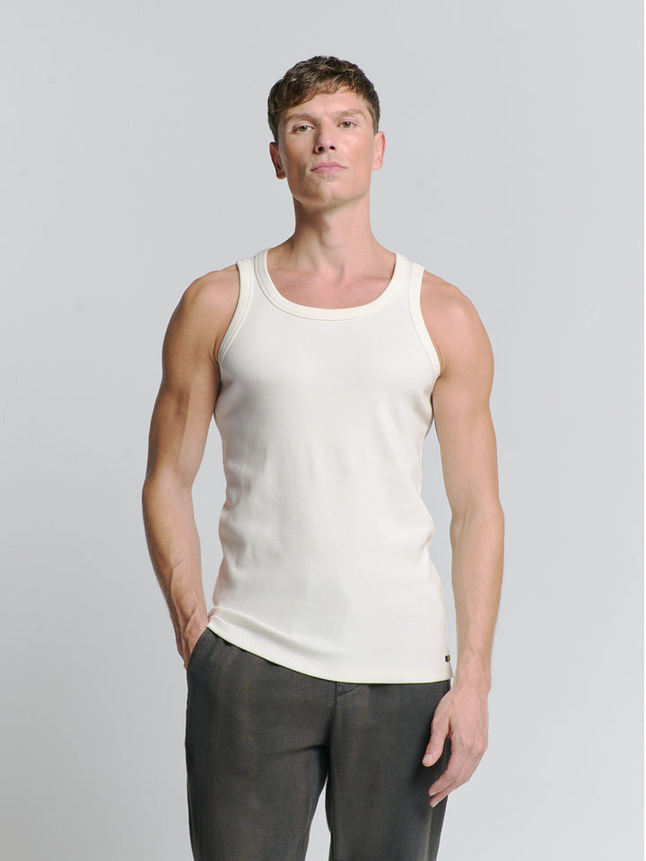 No Excess - Heren Hemd - 28350480 - 011 Offwhite
