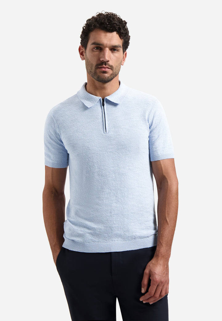 No Excess - Heren Polo - 31220243 - 030 Blue