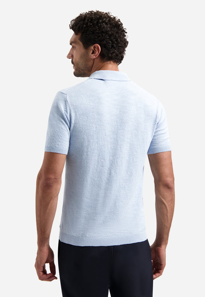 No Excess - Heren Polo - 31220243 - 030 Blue