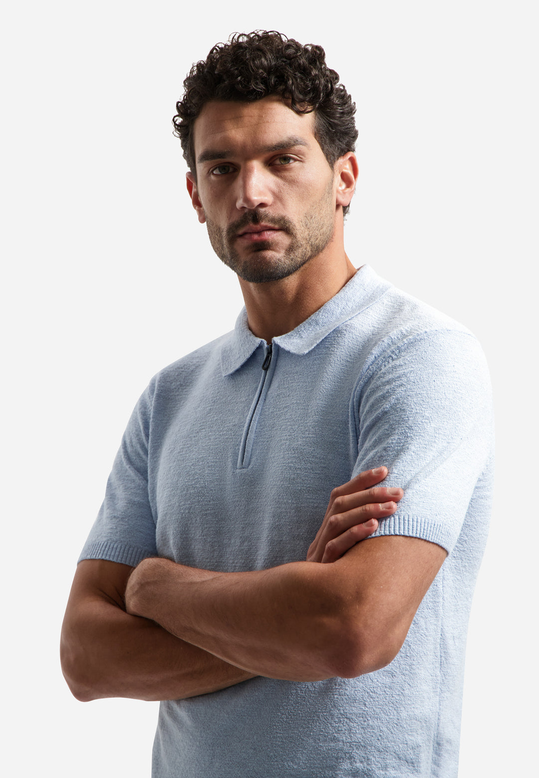 No Excess - Heren Polo - 31220243 - 030 Blue