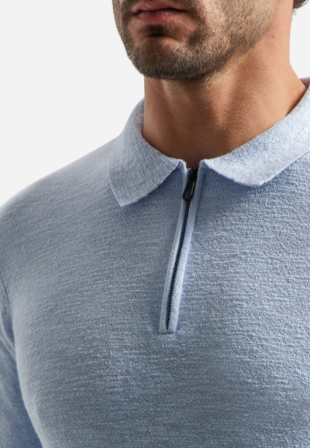 No Excess - Heren Polo - 31220243 - 030 Blue