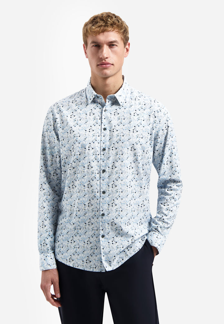 No Excess - Heren Overhemd - 31430114 - 030 Blue