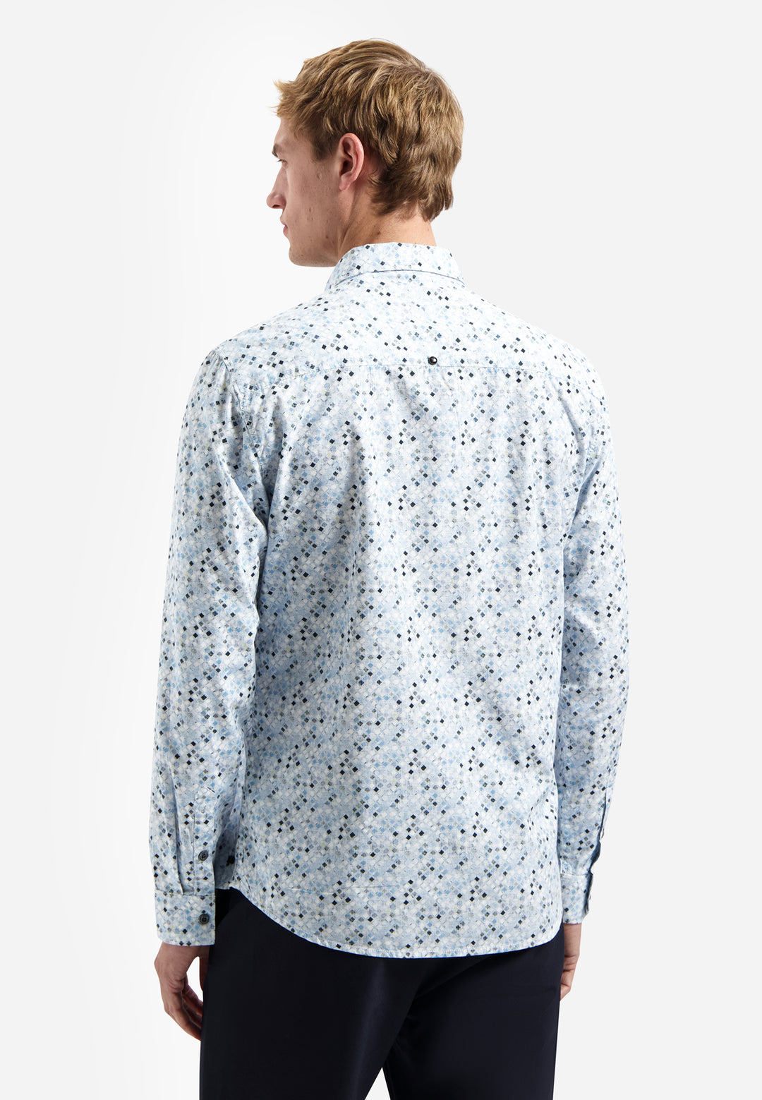 No Excess - Heren Overhemd - 31430114 - 030 Blue