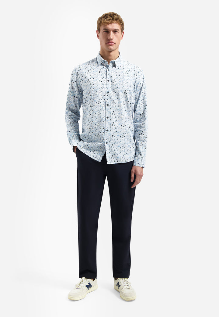 No Excess - Heren Overhemd - 31430114 - 030 Blue