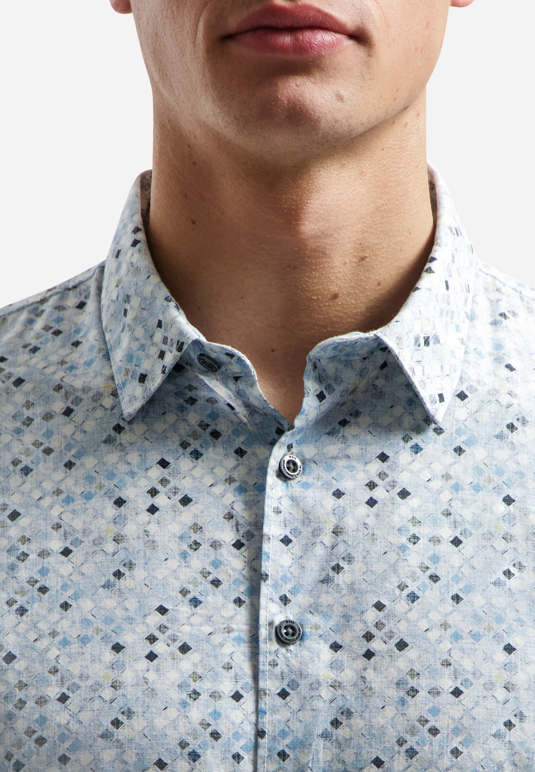 No Excess - Heren Overhemd - 31430114 - 030 Blue