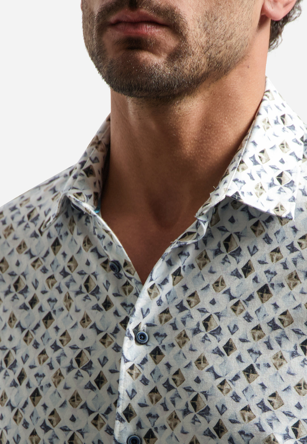 No Excess - Heren Overhemd - 31440283 - 030 Blue