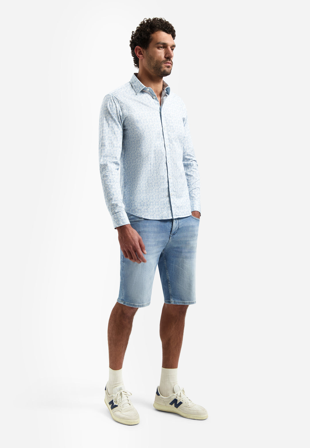 No Excess - Heren Overhemd - 31450238 - 030 Blue