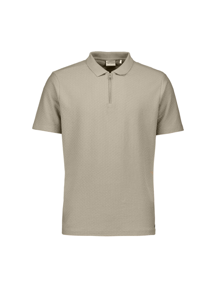 No Excess - Heren Polo - 31380310 - 044 Taupe