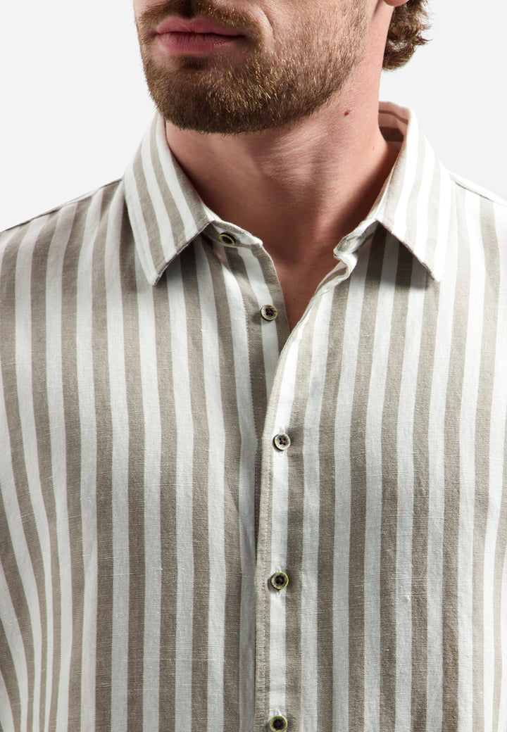 No Excess - Heren Overhemd - 31470224 - 044 Taupe