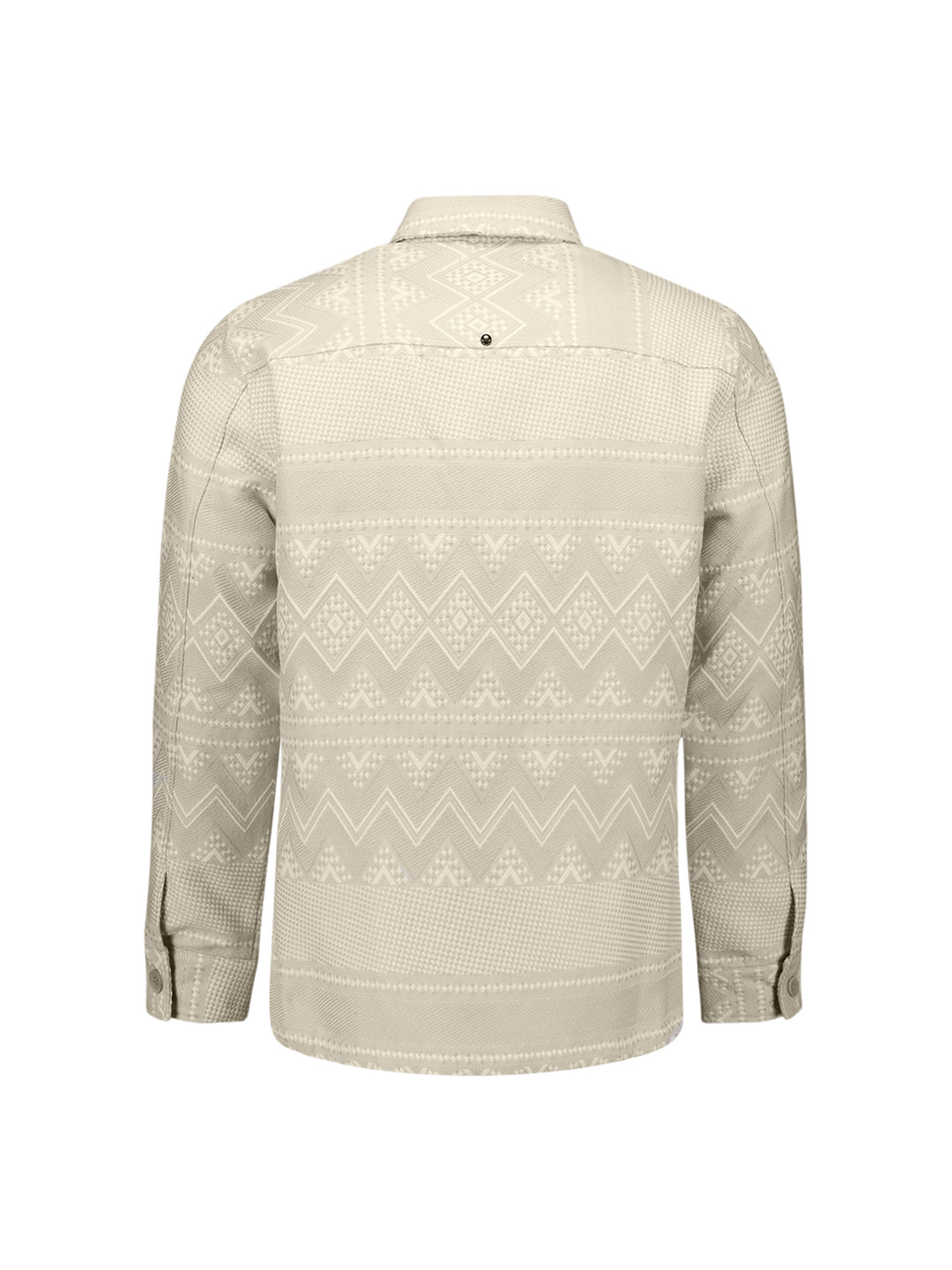 No Excess - Heren Overshirt - 31510112 - 044 Taupe